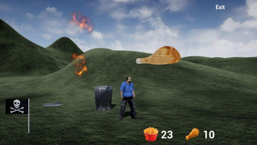 Hobo Flappybird Screen 2