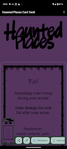 Haunted Places Card Deck