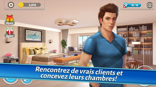 Télécharger Gratuit Home Designer – Match + Blast pour un relooking APK MOD (Astuce) 2