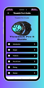 Ticwatch Pro 5 Guide