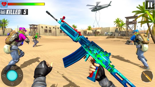 Fps Shooting Strike MOD APK: Gun Games (GOD MODE) 1