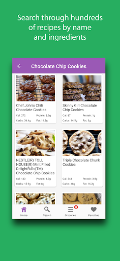 Cookies: Recipes & Ingredients Screen 3