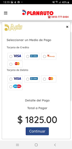 Agencia Virtual Planauto Screen 3