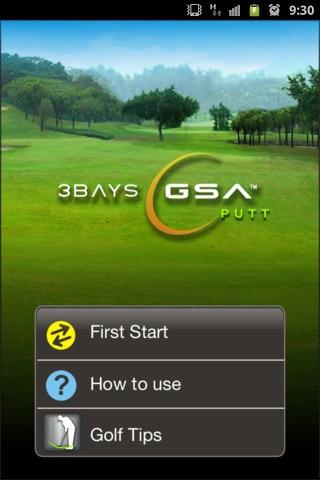Android application GSA PUTT screenshort