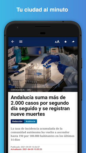 Andalucía Información Screen 3