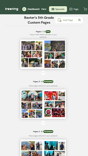 Treering Yearbooks Screen 2
