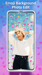 Emoji Background Photo Edit