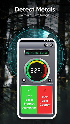 Metal Detector: Metal Sensor Screenshot 3 - AppWisp.com