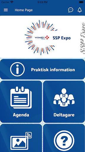 Android application SSP Expo 2024 screenshort
