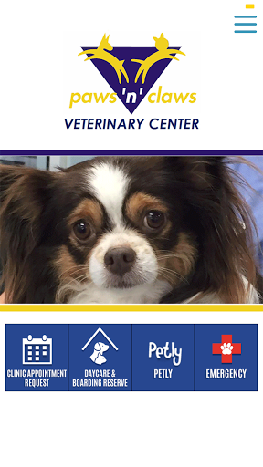 Android application Paws 'n' Claws Veterinary Cent screenshort