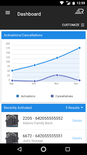 Android application myRadionet screenshort