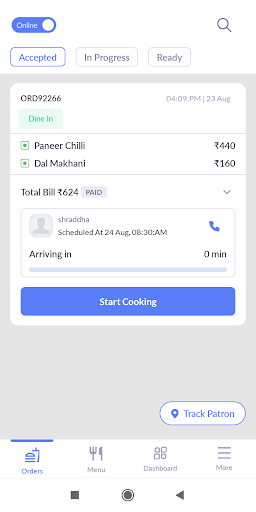 On D Way: Partner Screen 3
