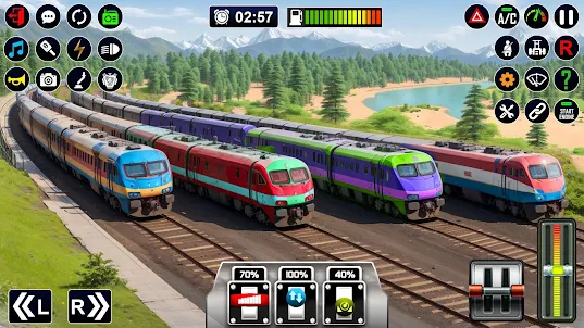 Train Simulator Train Game 3d