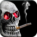Smoking Skull - Cigarette Lighter icon