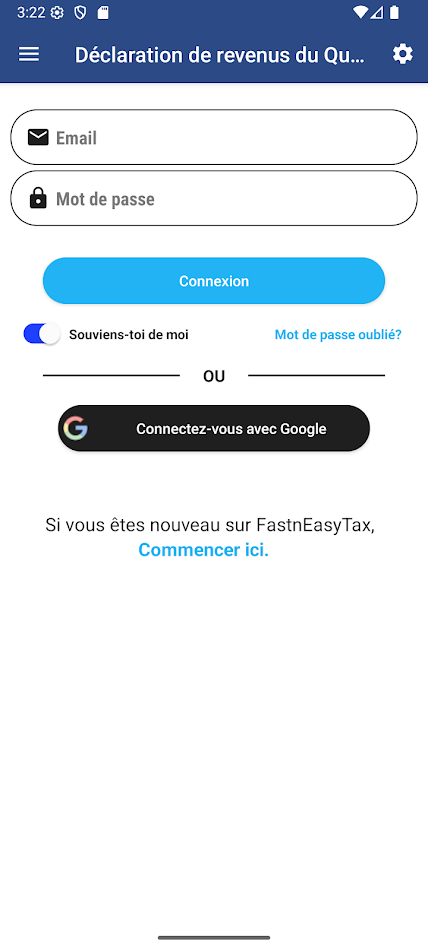 #4. Déclaration d'impôt du Québec (Android) โดย: fastneasy services inc.