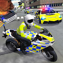Herunterladen Police Car Driving - Motorbike Riding Installieren Sie Neueste APK Downloader