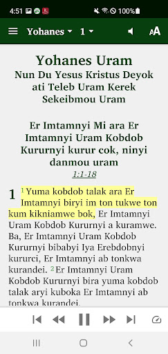Una Bible Screen 3