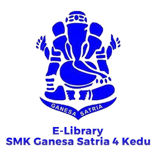 E-Lib SMK Ganesa Satria 4 Kedu logo