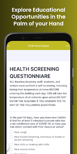 Kuumba Academy Charter School Screen 3