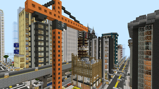 City maps for MCPE