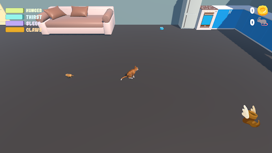 cat simulator: home protection