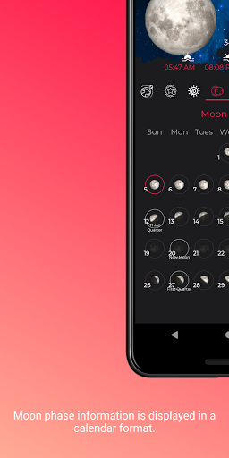 Daily Life with Moon Calendar Screen 3