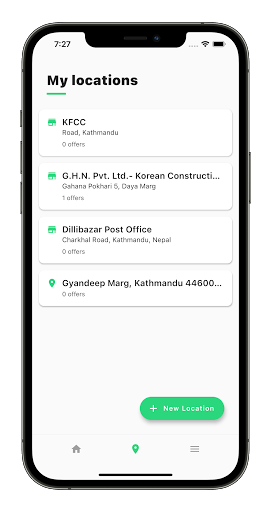 Deals On Bills - Merchant Screen 2