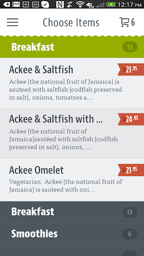 Ackee Bamboo Jamaican Cuisine Screen 3