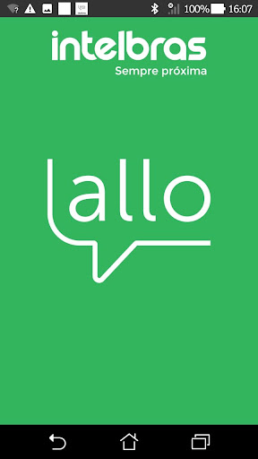 Android application Intelbras Allo screenshort
