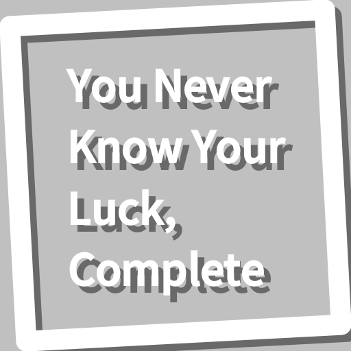 Book, You Never Know Your Luck logo