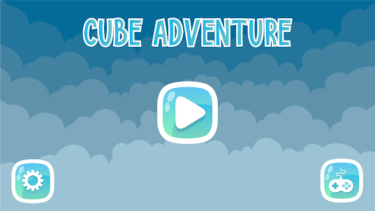 Cube aventure coureur amusant