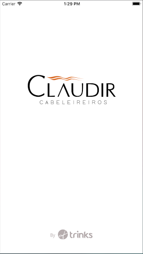 Android application Claudir Cabeleireiros screenshort