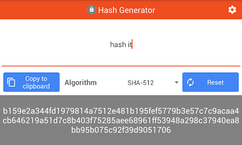 atlet usikre Nævne Hash Generator - Apps on Google Play