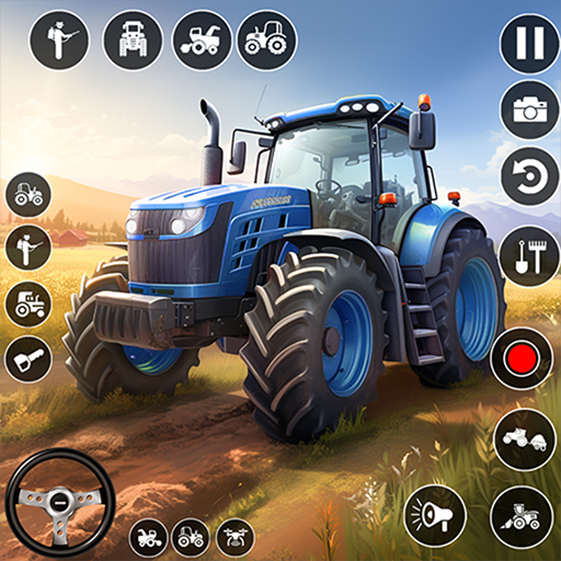 Farm Simulator Tractor Games  Icon