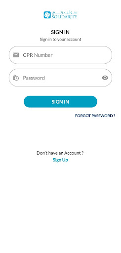 Android application Solidarity Medical Insurance screenshort