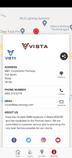 Vista Water Solutions Screen 3