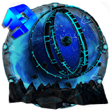 3d Portal tech Theme icon