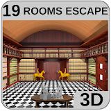 3D Escape Games-Puzzle Library icon