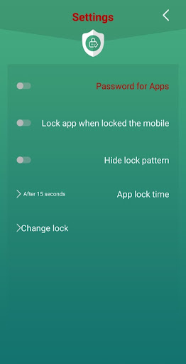 AppLock password