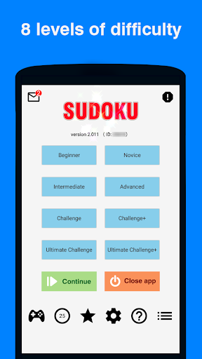 Sudoku - 5700 puzzles Free 3.030 screenshots 2