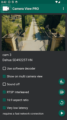Screenshot of IP Camera Viewer