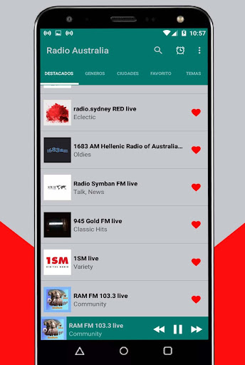 Radio Australia Online Screen 2