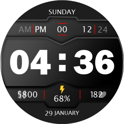 Digital Watch Face Key 017 logo