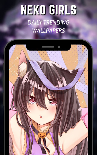 Neko Ears Girls HD Wallpaper