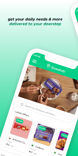 Android application Groceraa screenshort