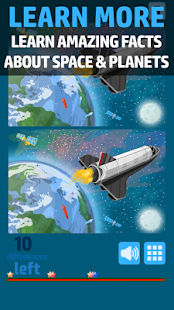 Space Adventure 10 Differences