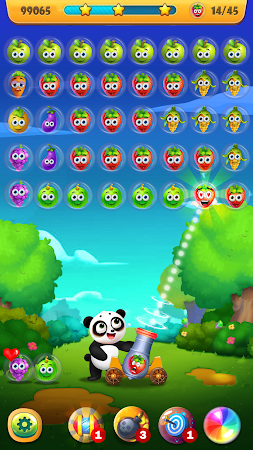 Game screenshot Panda Fruit Bubble Pop Shoot hack