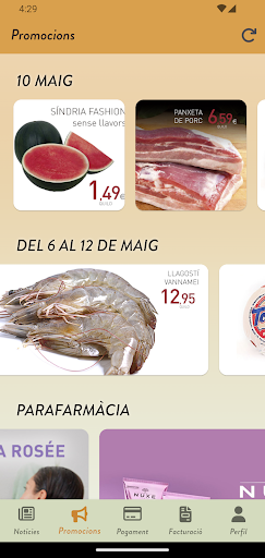 Android application Sant Eloi screenshort