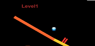 Rainbow ball rush - Screenshot 1