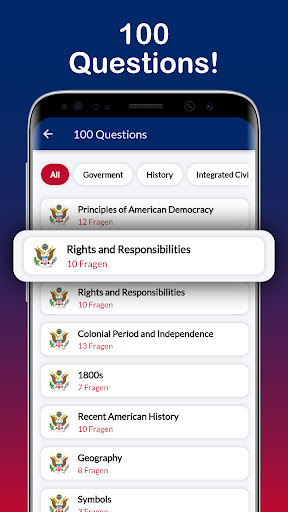 US Citizenship Test 2023 Screen 2